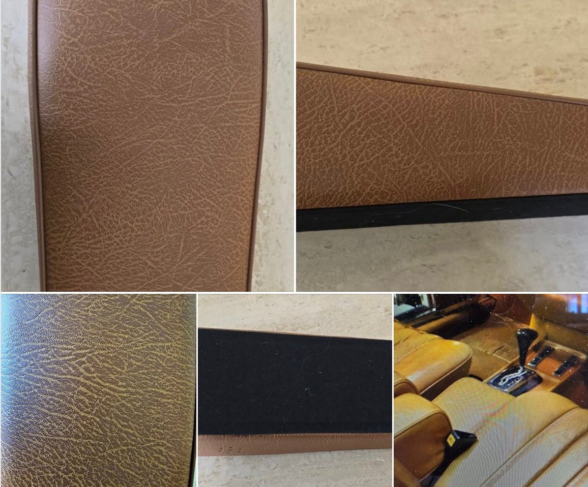 W108/W109 NOS seat adapter Cognac $1100