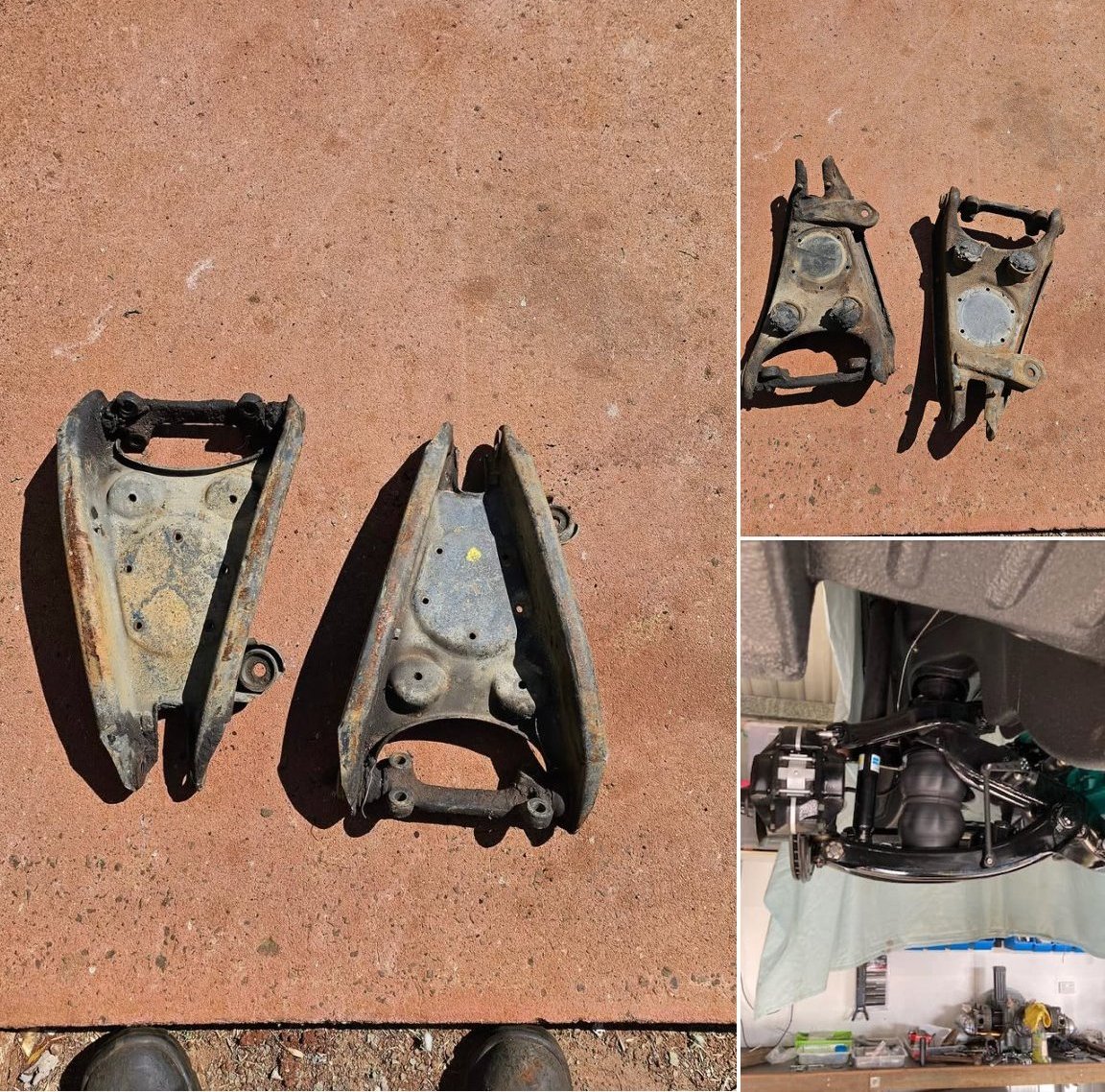 W109 air suspension front lower control arms $600 Bexley NSW