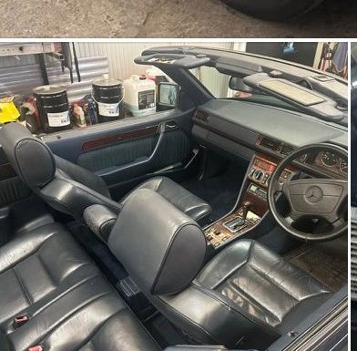 E220 Cab interior