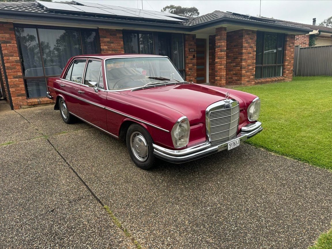 W108 280SE starter motor red Sutherland